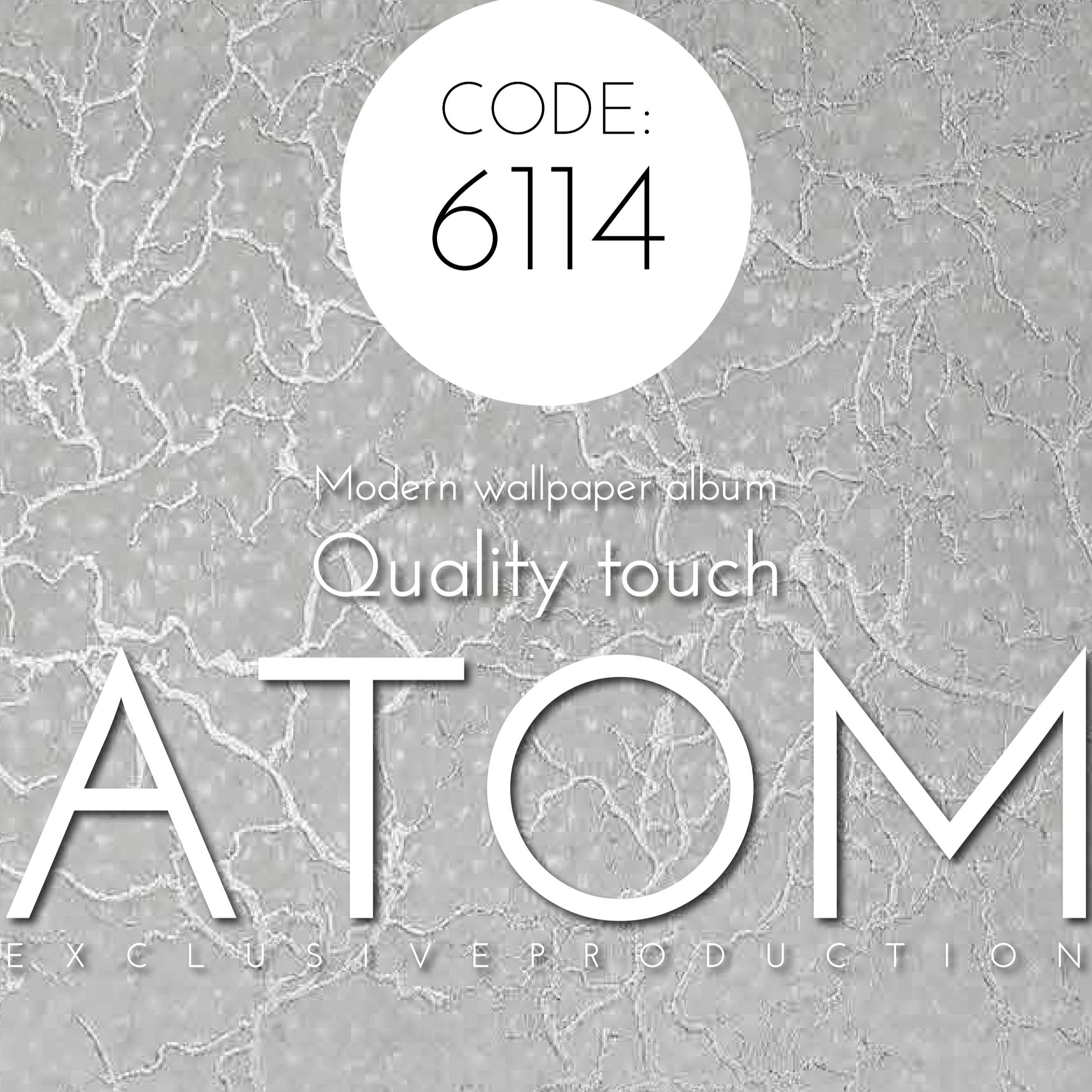 کاغذدیواری اتم / Atom Wallpaper، طرح رگه دار / بافت کد 6114